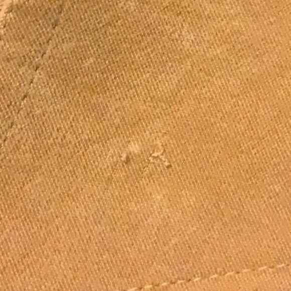 Vintage Talbots Petite Tops Shirt Women's Size Small Stretch Button Front Beige - Picture 6 of 7